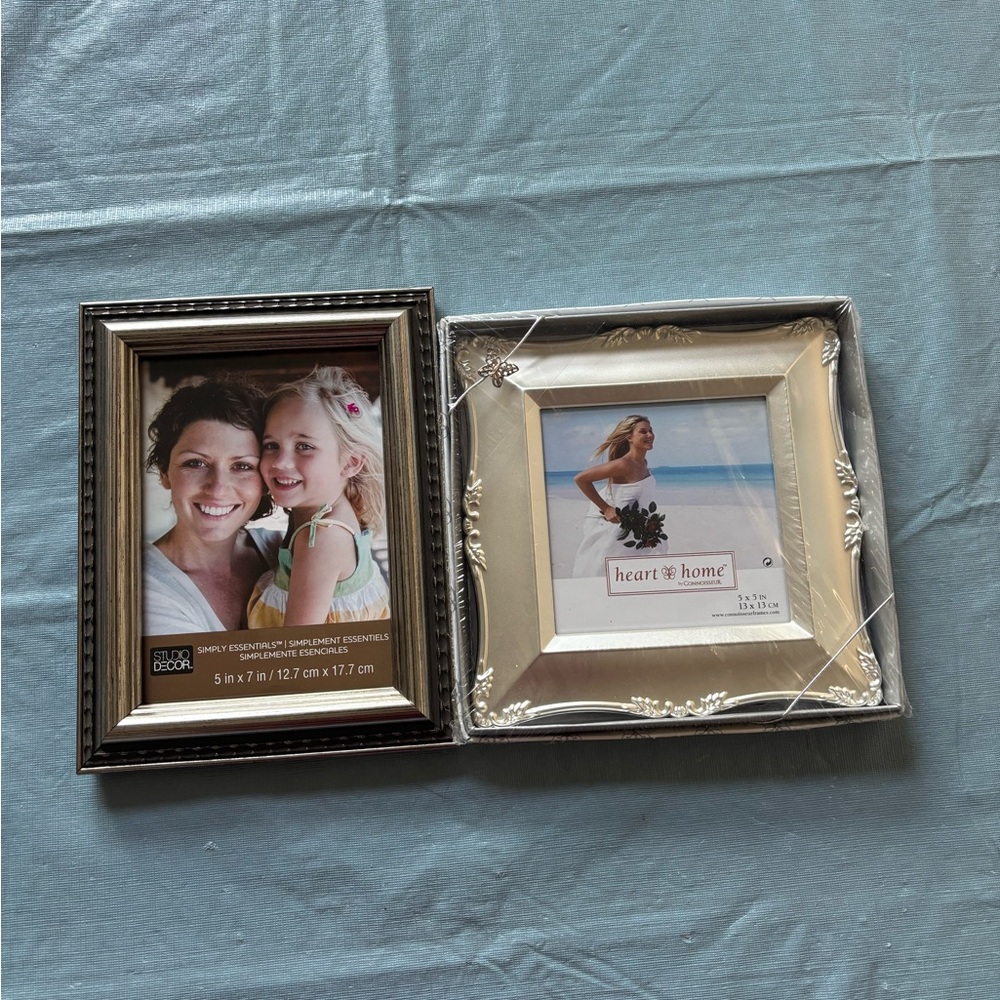 Studio Decor Black and Gold Photo Frame Duo